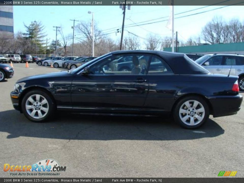 2006 BMW 3 Series 325i Convertible Monaco Blue Metallic / Sand Photo #9