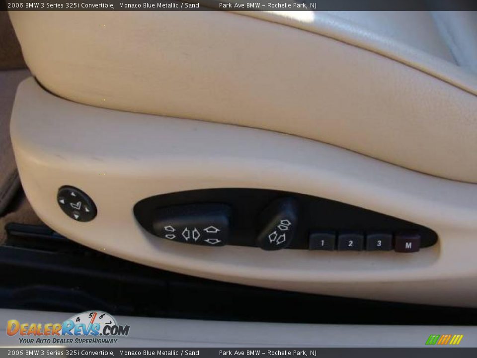 2006 BMW 3 Series 325i Convertible Monaco Blue Metallic / Sand Photo #18