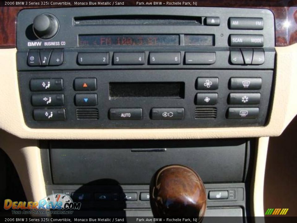 2006 BMW 3 Series 325i Convertible Monaco Blue Metallic / Sand Photo #22