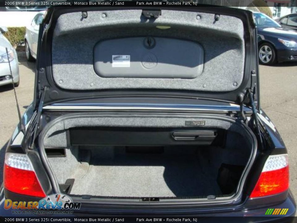 2006 BMW 3 Series 325i Convertible Monaco Blue Metallic / Sand Photo #24