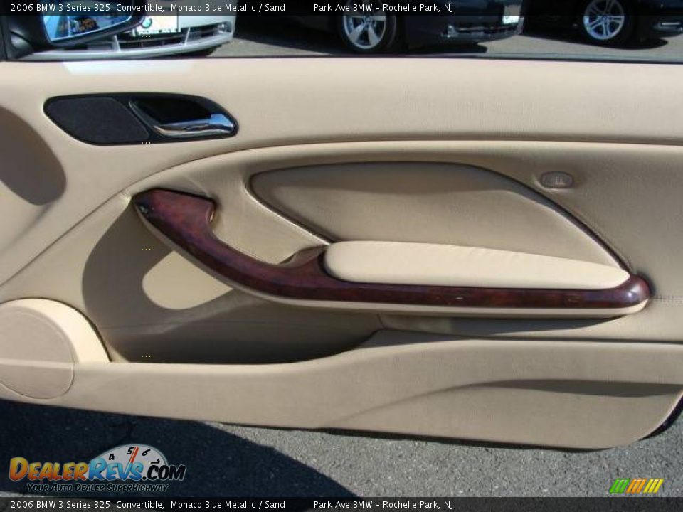 2006 BMW 3 Series 325i Convertible Monaco Blue Metallic / Sand Photo #25