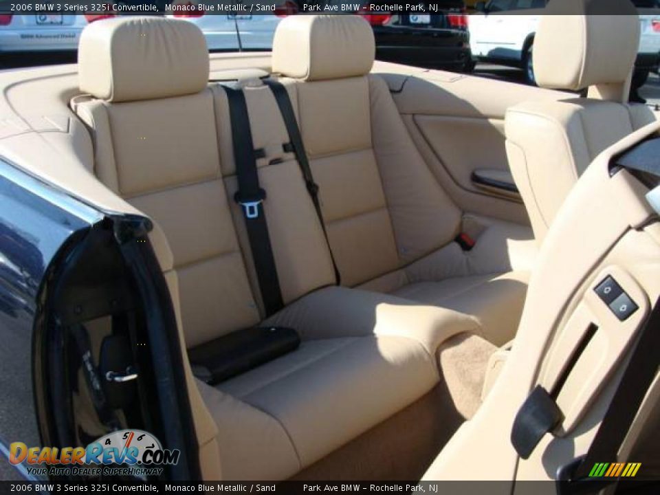 2006 BMW 3 Series 325i Convertible Monaco Blue Metallic / Sand Photo #27
