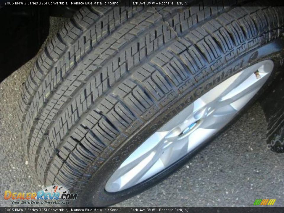 2006 BMW 3 Series 325i Convertible Monaco Blue Metallic / Sand Photo #29