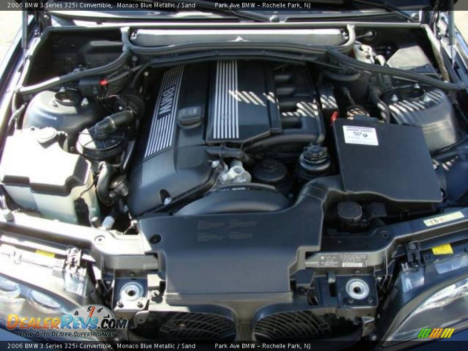 2006 BMW 3 Series 325i Convertible Monaco Blue Metallic / Sand Photo #30