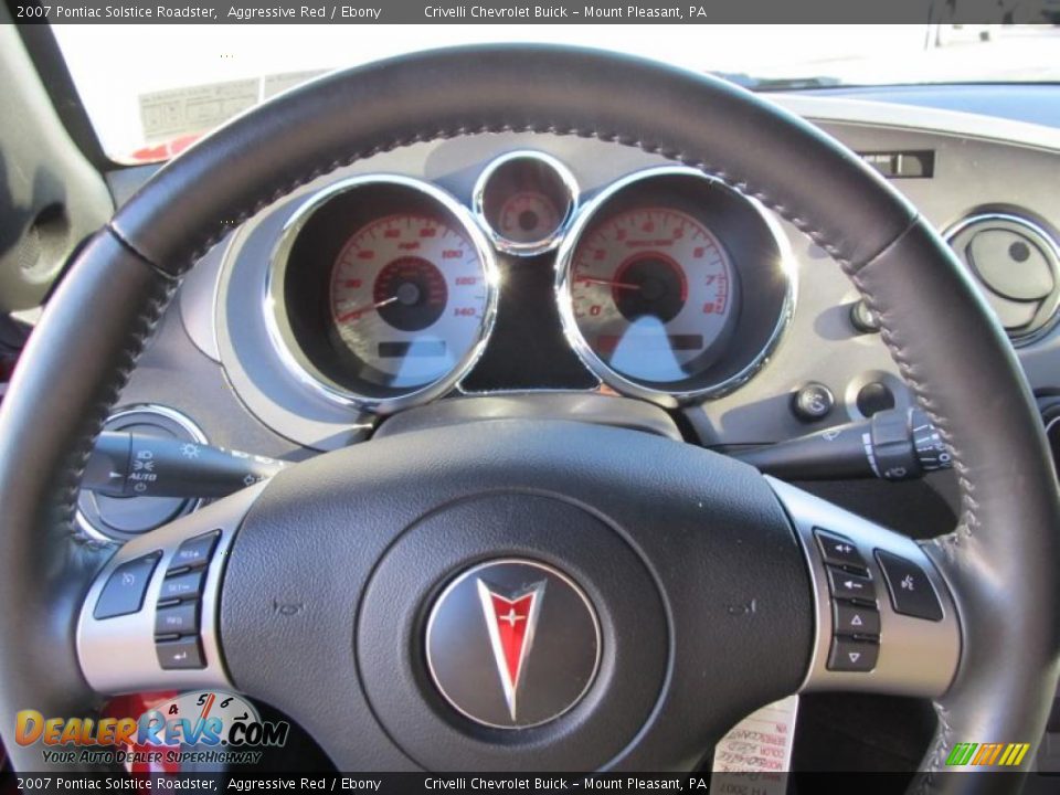 2007 Pontiac Solstice Roadster Gauges Photo #25