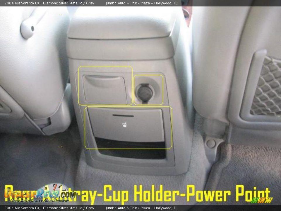 2004 Kia Sorento EX Diamond Silver Metallic / Gray Photo #17