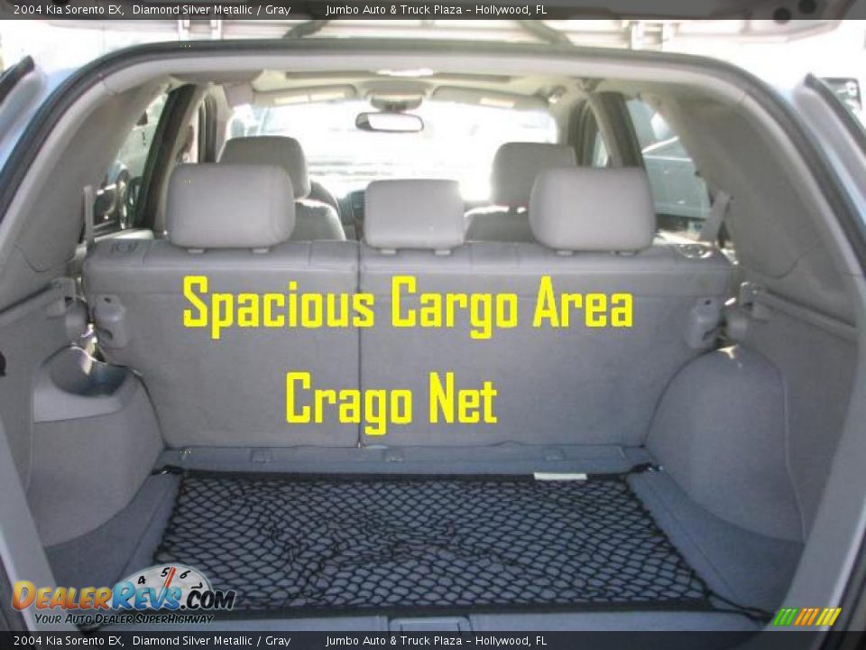 2004 Kia Sorento EX Diamond Silver Metallic / Gray Photo #20