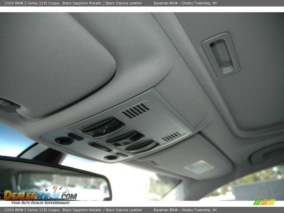 2009 BMW 3 Series 328i Coupe Black Sapphire Metallic / Black Dakota Leather Photo #15