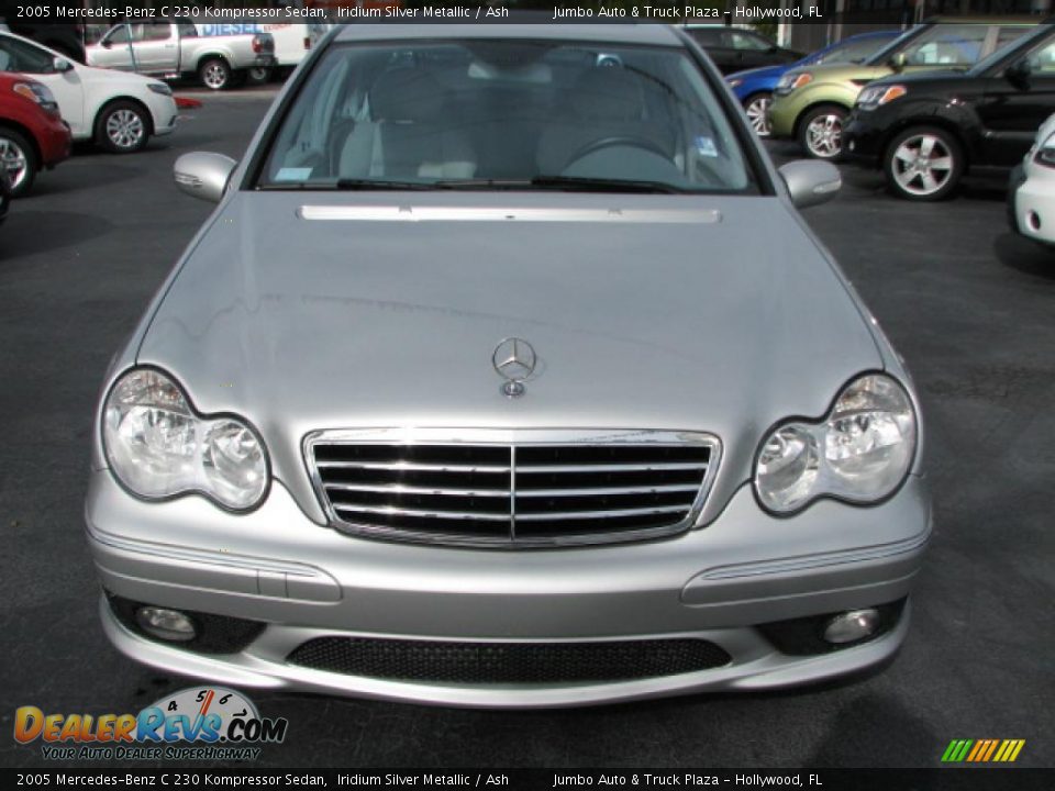 2005 Mercedes-Benz C 230 Kompressor Sedan Iridium Silver Metallic / Ash Photo #3