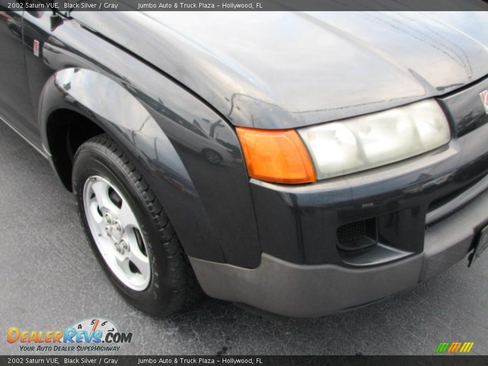 2002 Saturn VUE Black Silver / Gray Photo #2
