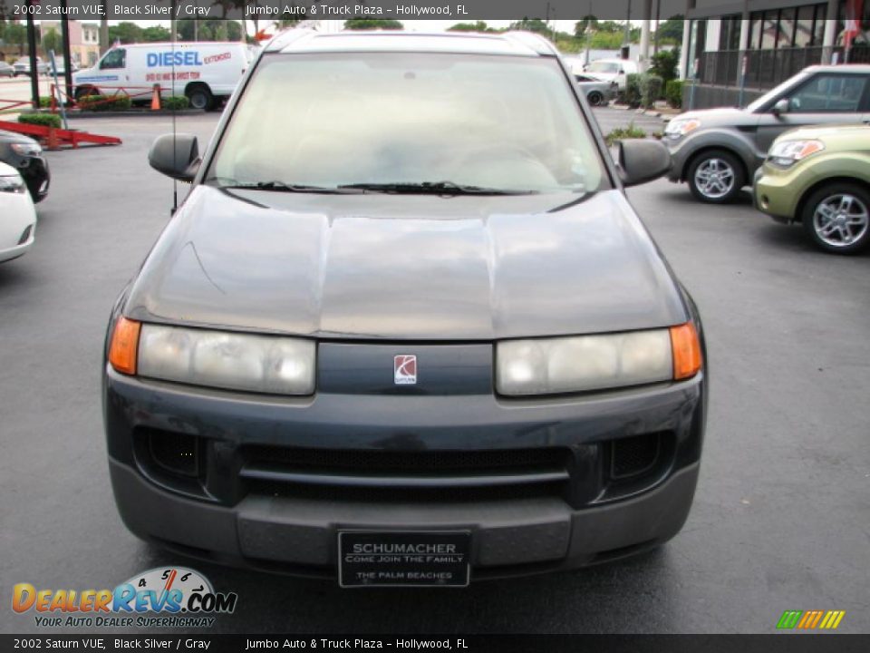 2002 Saturn VUE Black Silver / Gray Photo #3