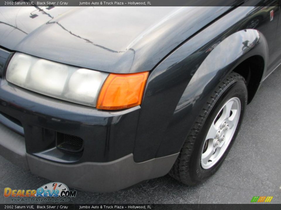 2002 Saturn VUE Black Silver / Gray Photo #4