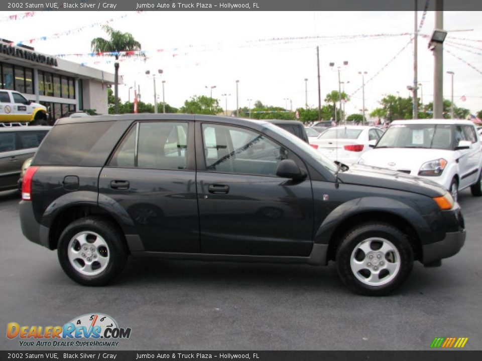 2002 Saturn VUE Black Silver / Gray Photo #10