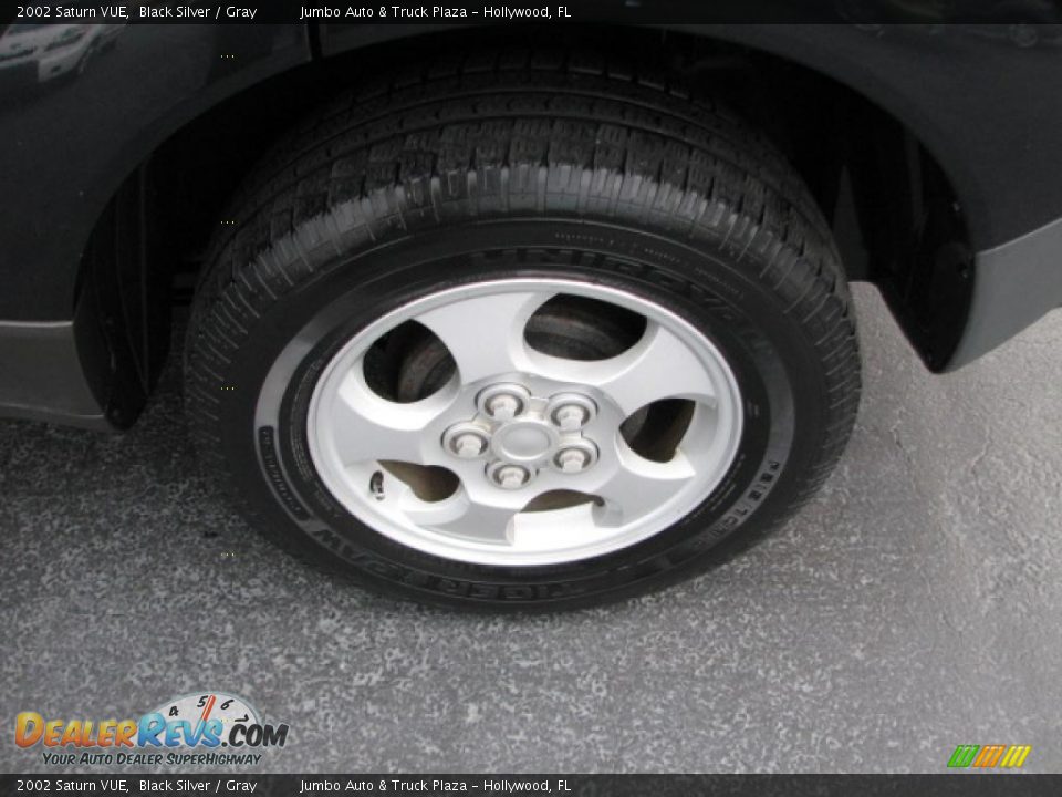 2002 Saturn VUE Black Silver / Gray Photo #22