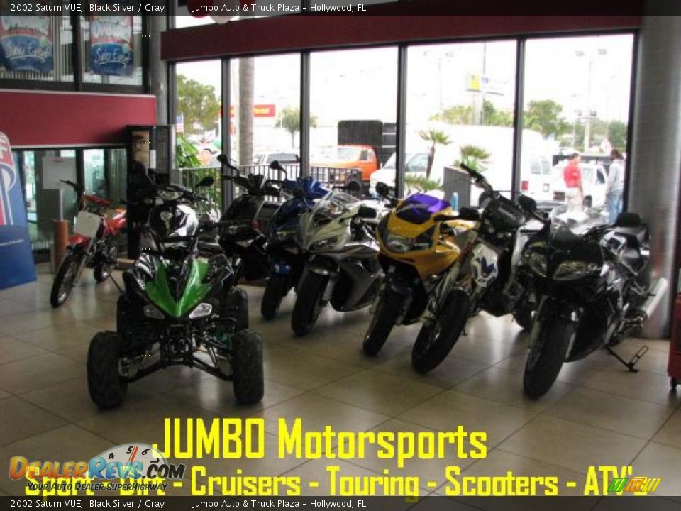 2002 Saturn VUE Black Silver / Gray Photo #25