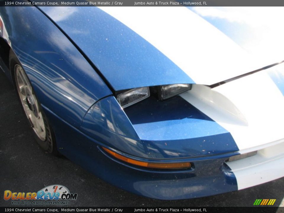 1994 Chevrolet Camaro Coupe Medium Quasar Blue Metallic / Gray Photo #2