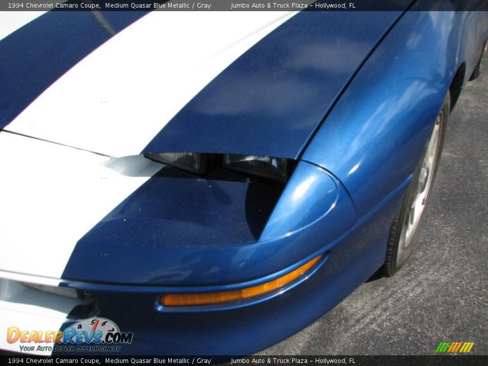 1994 Chevrolet Camaro Coupe Medium Quasar Blue Metallic / Gray Photo #4