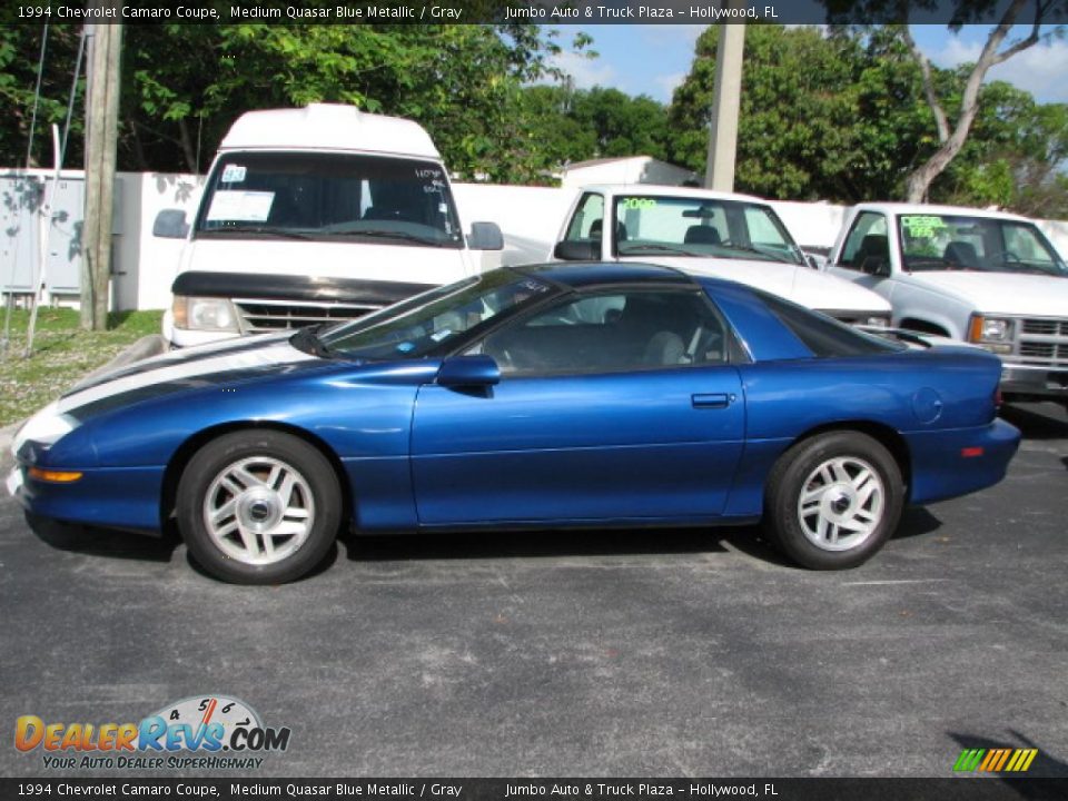 Medium Quasar Blue Metallic 1994 Chevrolet Camaro Coupe Photo #6