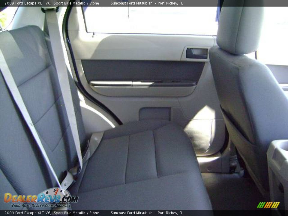 2009 Ford Escape XLT V6 Sport Blue Metallic / Stone Photo #7