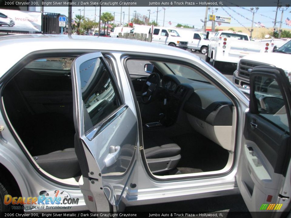 2006 Chrysler 300 Bright Silver Metallic / Dark Slate Gray/Light Graystone Photo #11