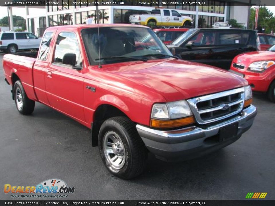 Front 3/4 View of 1998 Ford Ranger XLT Extended Cab Photo #1