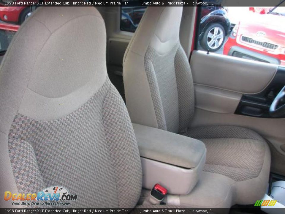 Medium Prairie Tan Interior - 1998 Ford Ranger XLT Extended Cab Photo #12
