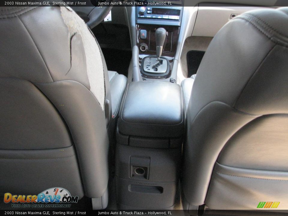 2003 Nissan Maxima GLE Sterling Mist / Frost Photo #18