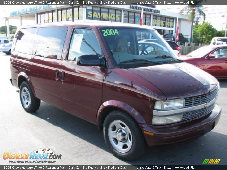 2004 Chevrolet Astro LT AWD Passenger Van Dark Carmine Red Metallic / Medium Gray Photo #1