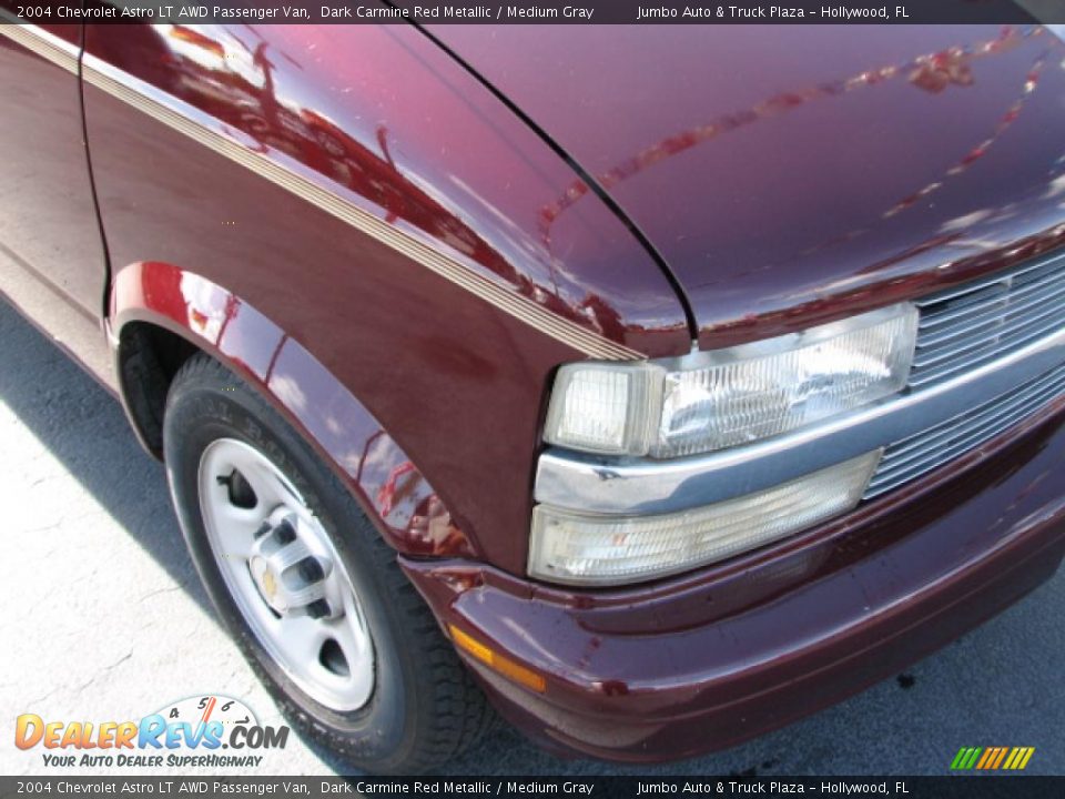 2004 Chevrolet Astro LT AWD Passenger Van Dark Carmine Red Metallic / Medium Gray Photo #2