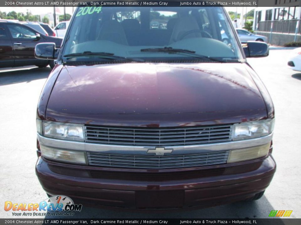 2004 Chevrolet Astro LT AWD Passenger Van Dark Carmine Red Metallic / Medium Gray Photo #3