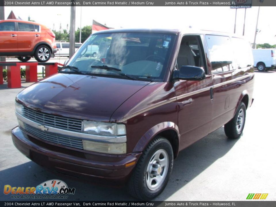 2004 Chevrolet Astro LT AWD Passenger Van Dark Carmine Red Metallic / Medium Gray Photo #5