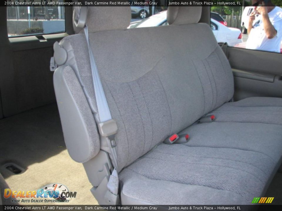 2004 Chevrolet Astro LT AWD Passenger Van Dark Carmine Red Metallic / Medium Gray Photo #16