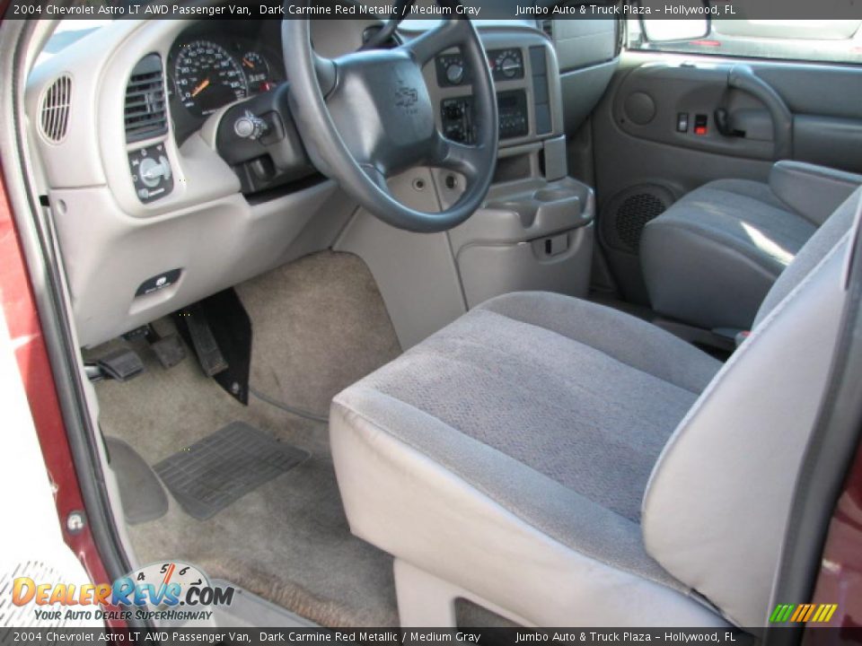 Medium Gray Interior - 2004 Chevrolet Astro LT AWD Passenger Van Photo #21