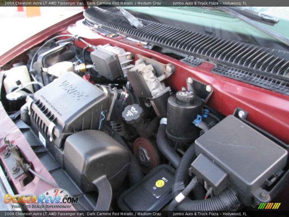 2004 Chevrolet Astro LT AWD Passenger Van 4.3 Liter OHV 12-Valve V6 Engine Photo #24