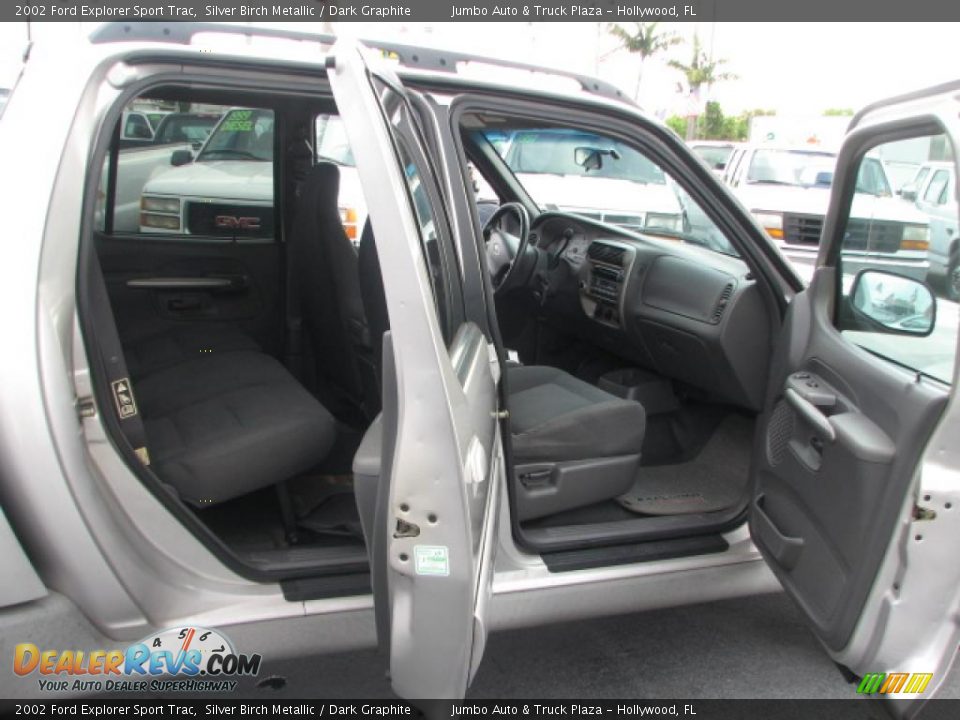 Dark Graphite Interior 2002 Ford Explorer Sport Trac Photo