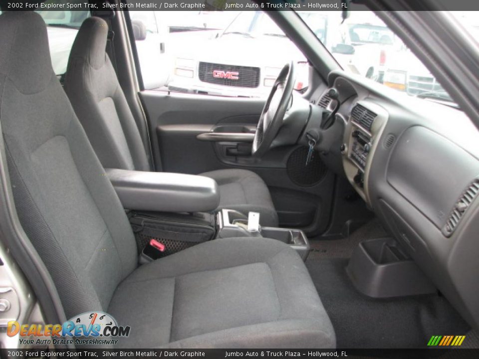 Dark Graphite Interior 2002 Ford Explorer Sport Trac Photo