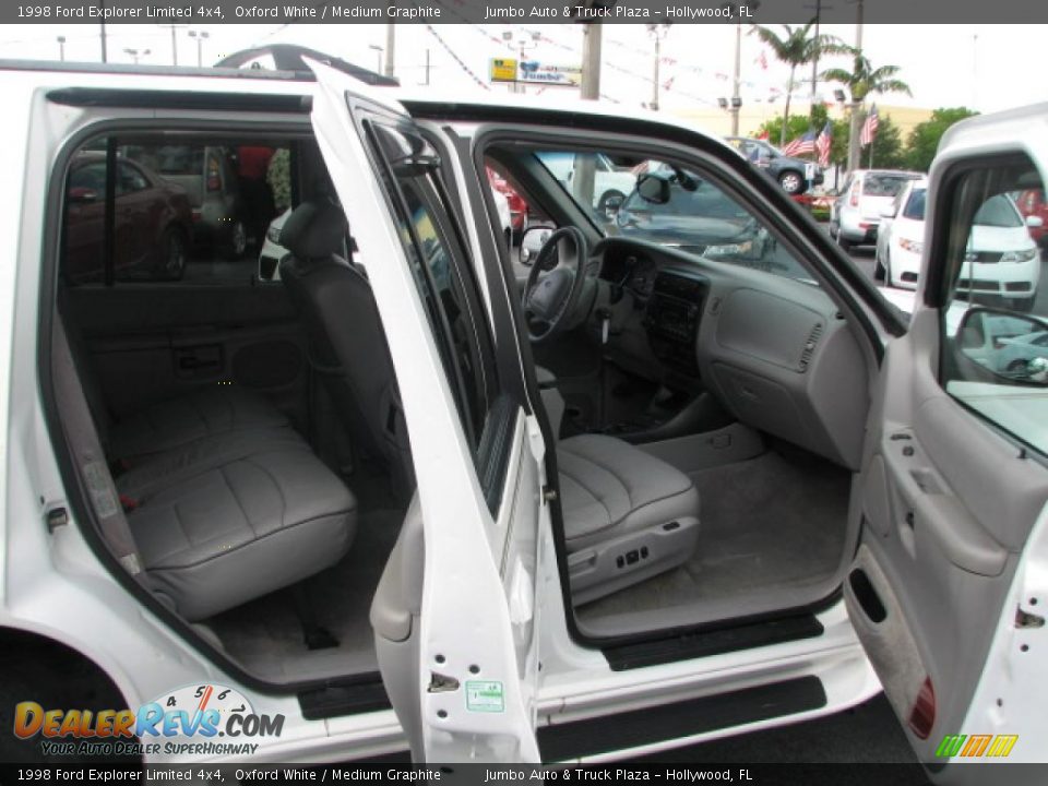 Medium Graphite Interior - 1998 Ford Explorer Limited 4x4 Photo #11