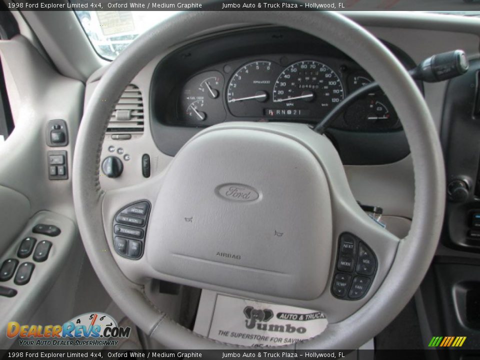 1998 Ford Explorer Limited 4x4 Steering Wheel Photo #15