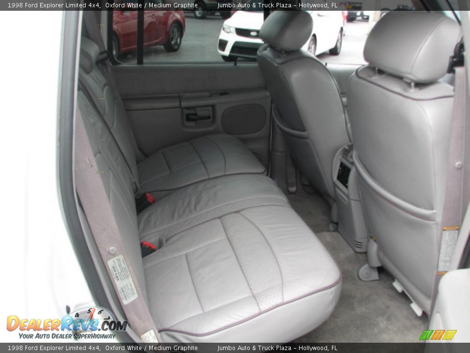 Medium Graphite Interior - 1998 Ford Explorer Limited 4x4 Photo #17