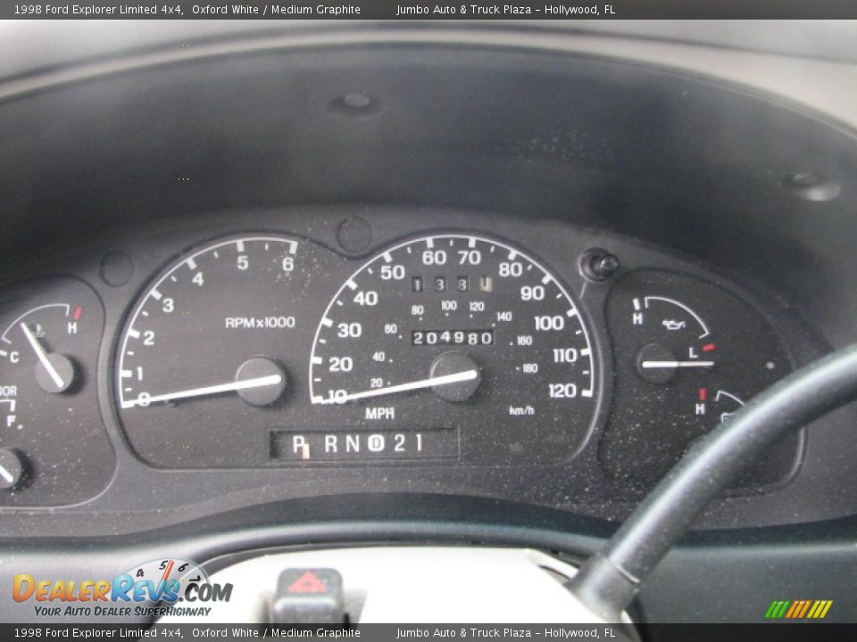 1998 Ford Explorer Limited 4x4 Gauges Photo #19
