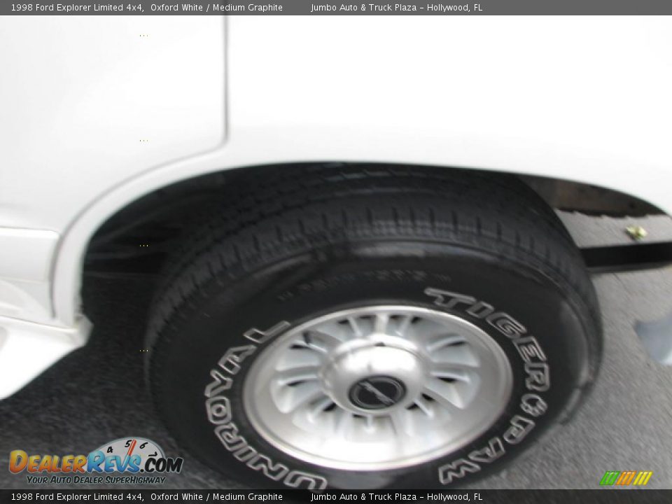 1998 Ford Explorer Limited 4x4 Oxford White / Medium Graphite Photo #22