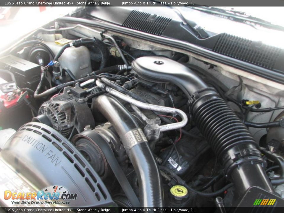 1996 Jeep Grand Cherokee Limited 4x4 5.2 Liter OHV 16-Valve V8 Engine Photo #18