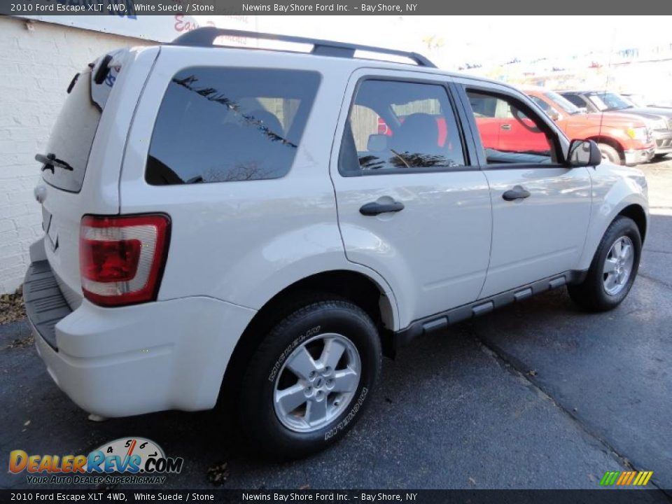 2010 Ford Escape XLT 4WD White Suede / Stone Photo #3