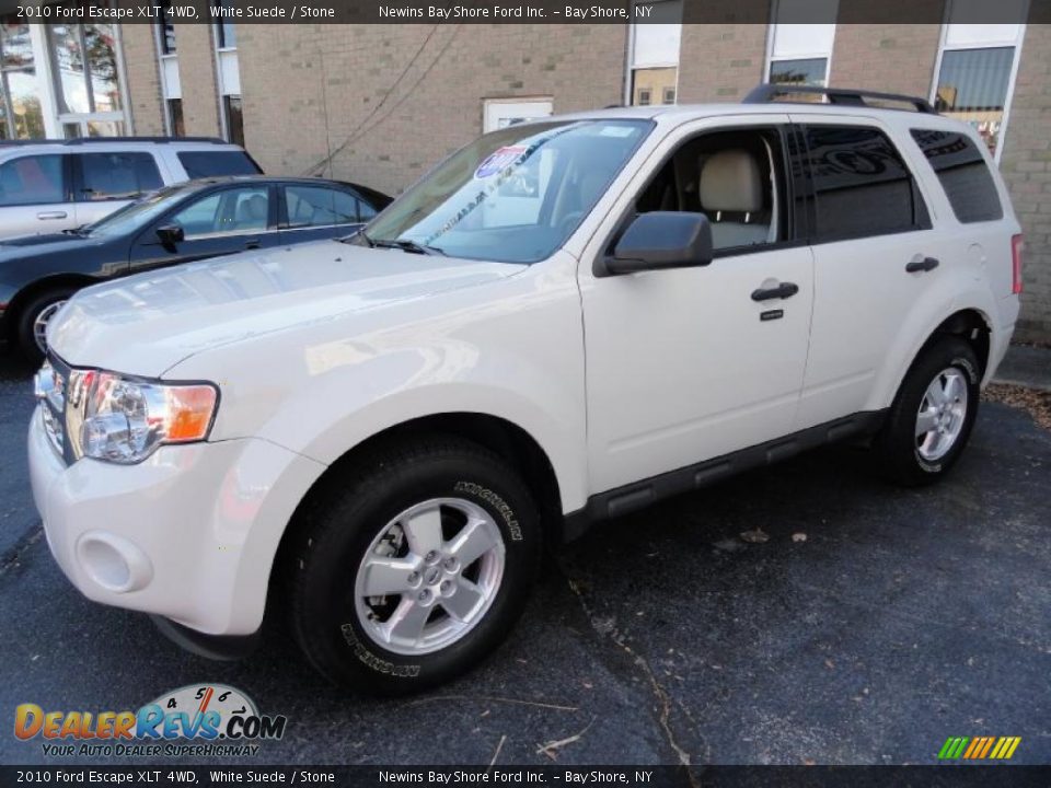 2010 Ford Escape XLT 4WD White Suede / Stone Photo #5
