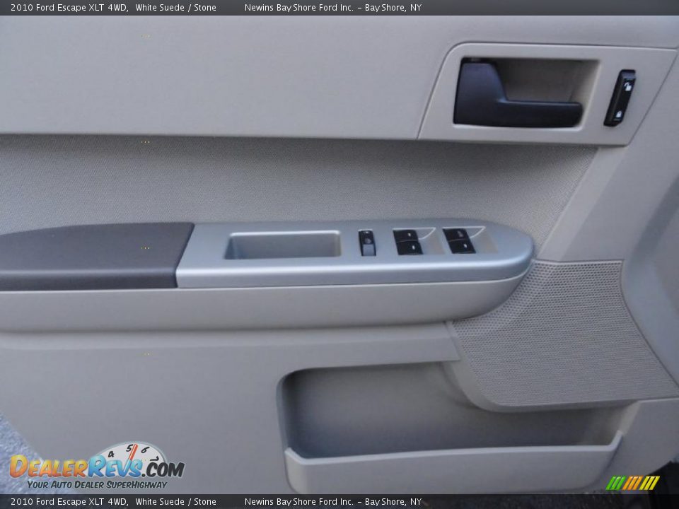 2010 Ford Escape XLT 4WD White Suede / Stone Photo #7