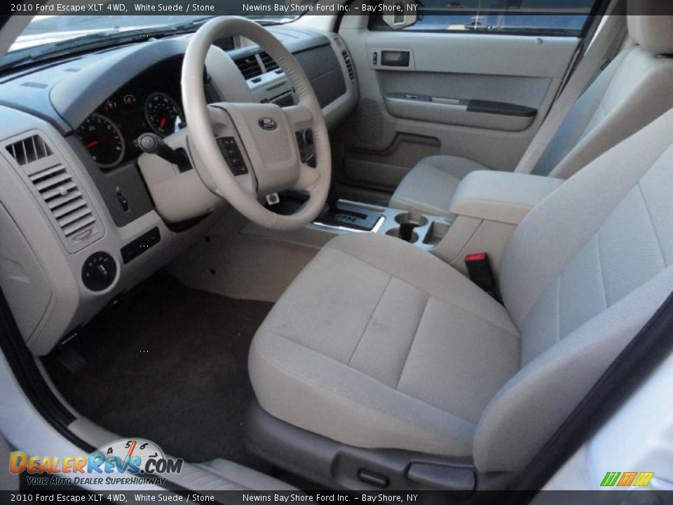 Stone Interior 2010 Ford Escape Xlt 4wd Photo 9