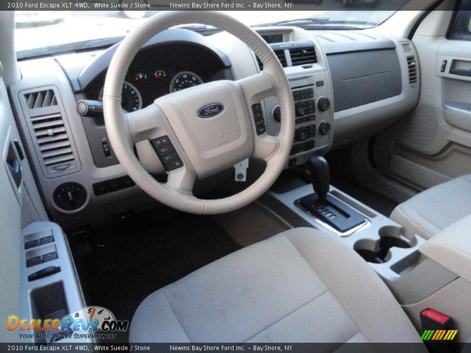 Stone Interior - 2010 Ford Escape XLT 4WD Photo #10