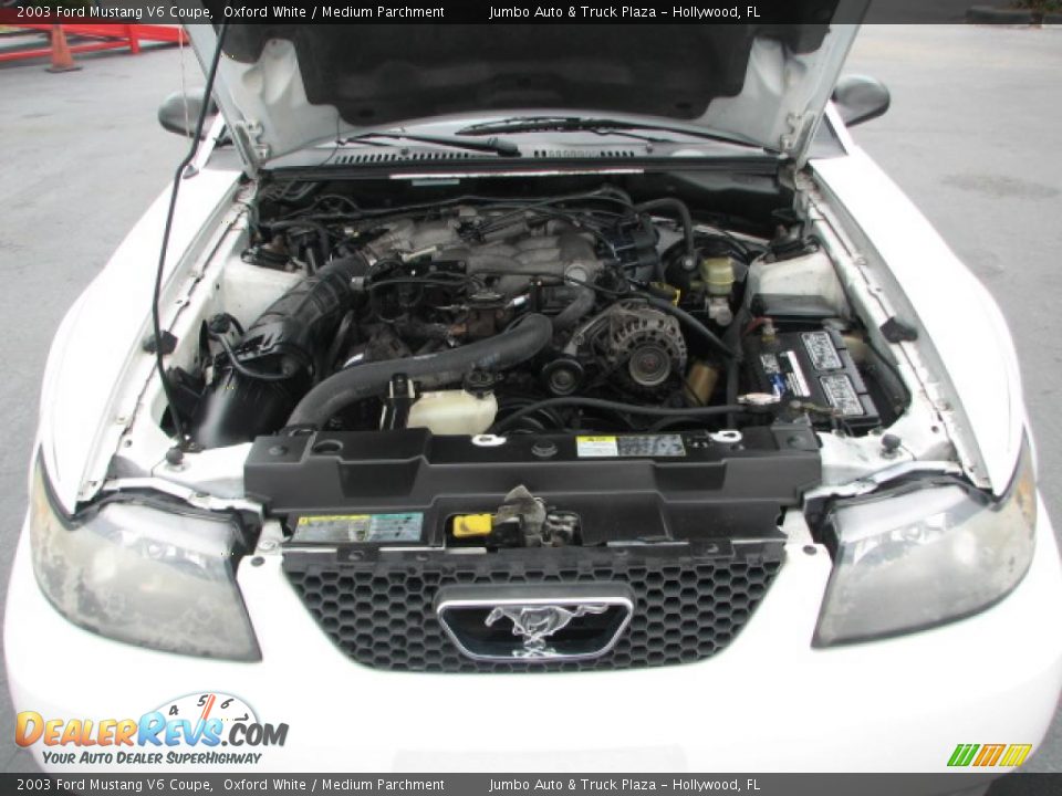 2003 Ford Mustang V6 Coupe 3.8 Liter OHV 12-Valve V6 Engine Photo #19