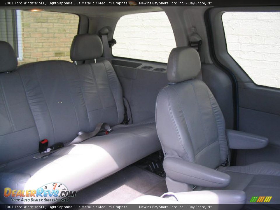 Medium Graphite Interior - 2001 Ford Windstar SEL Photo #8