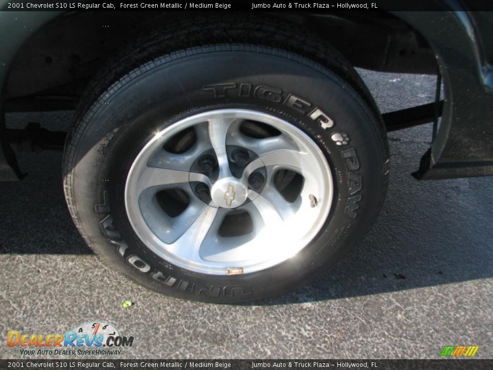 2001 Chevrolet S10 LS Regular Cab Wheel Photo #17